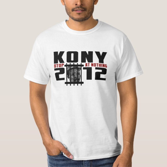 BEST Kony 2012 Stop Kony T-shirt (Front)