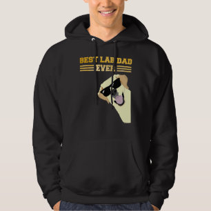 Best Lab Dad Ever Labrador Golden Retriever Hoodie