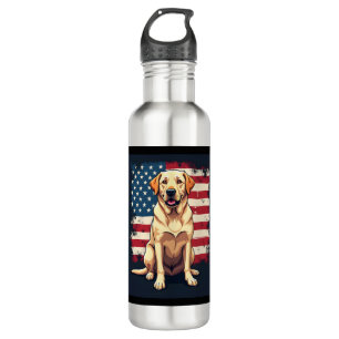 Best Labrador For Men Women Yellow Lab Dog Retriev 710 Ml Water Bottle