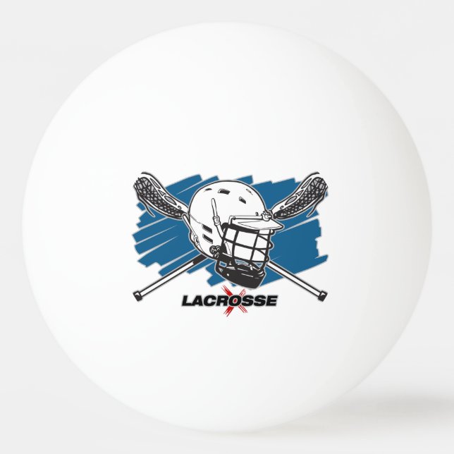Best Lacrosse Ping Pong Ball (Front)