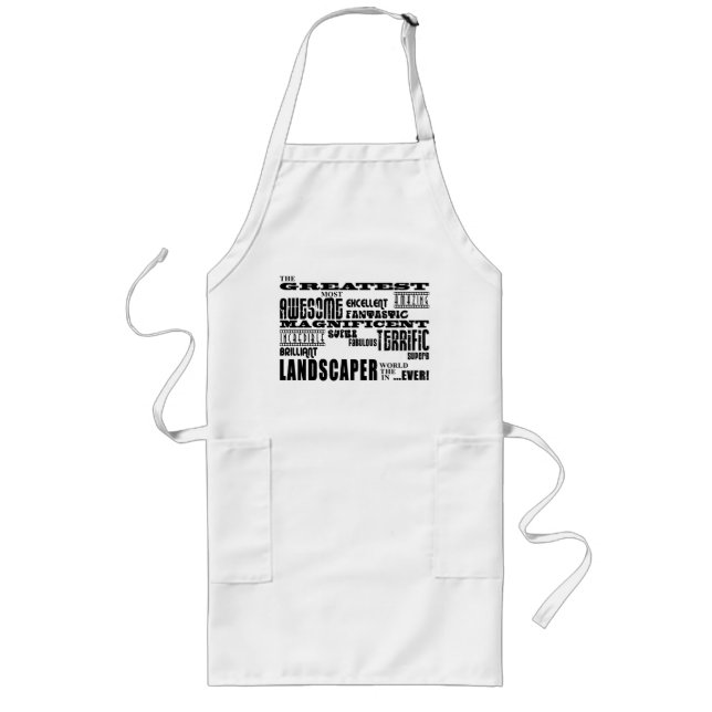 Best Landscapers : Greatest Landscaper Long Apron (Front)