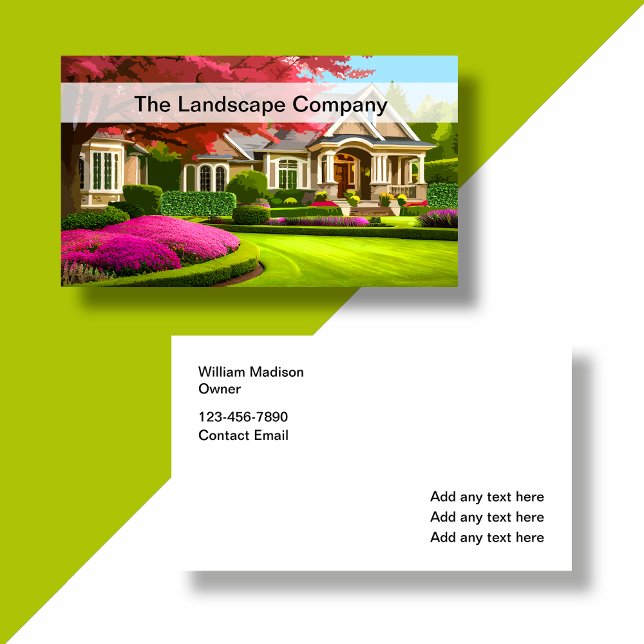 Best Lawn And Landscaping Business Cards New (Creator Uploaded)