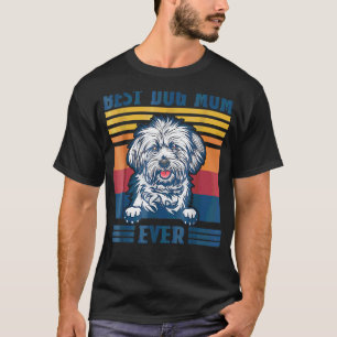 Best Lhasa Apso Mum Ever Dog Mum Mother's Day T-Shirt