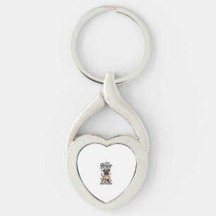 Best life with Dogo Canario Key Ring