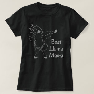 BEST LLAMA MAMA funny mother's day gift idea T-Shirt