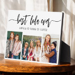 Best Lola Ever - Grandchildren Photo Collage Plaque<br><div class="desc">Celebrate the "Best Lola Ever" with this personalised Grandchildren Photo Collage Plaque. This heartfelt gift features a beautifully arranged collage of cherished photos capturing special moments, complemented by a loving message. Crafted from high-quality materials with a sleek finish, it's ideal for displaying at home as a cherished keepsake. Perfect for...</div>