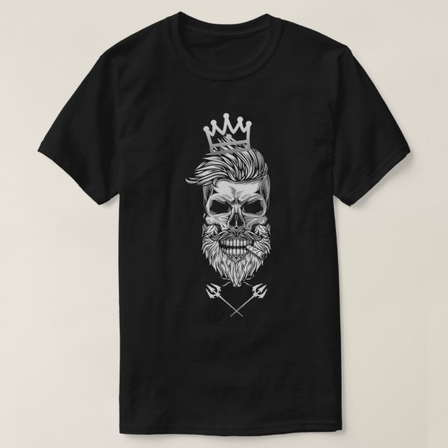 best long beard 13 T-Shirt (Design Front)