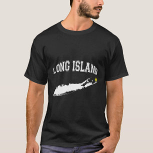 Best Long Island Varsity Letter T-Shirt