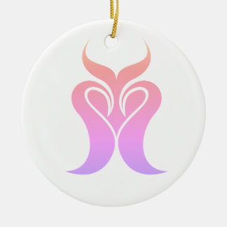 Best Looking Design logo Ceramic Ornament