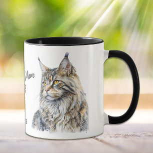 Best Maine Coon Cat Mom Ever Mug
