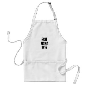 Best Mama Ever Custom Grunge Style Gift Standard Apron