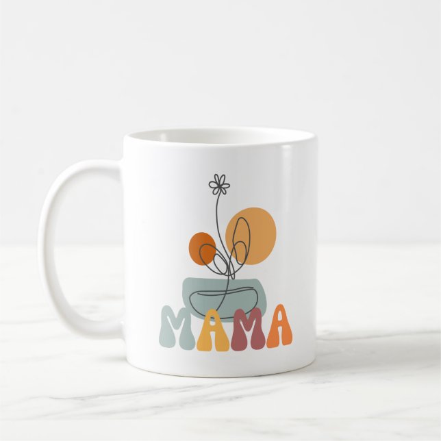Best Mama Ever mug, Gift for Mama, Mum Coffee Mug (Left)
