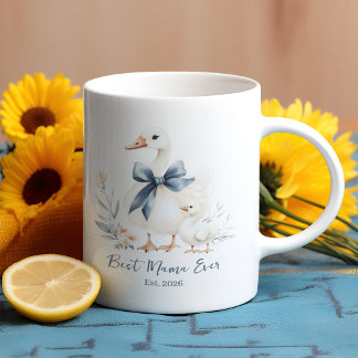 Best Mama Goose & Baby Duck Mother's Day Coffee Mug