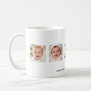 Best mama mother family photo collage kids coffee mug
