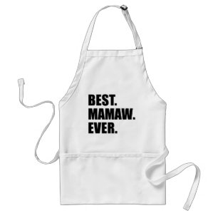 Best Mamaw Ever Grandmother Standard Apron