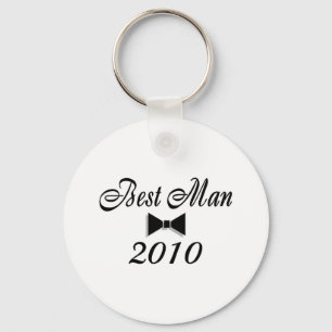 Best Man 2010 Bow Tie Key Ring