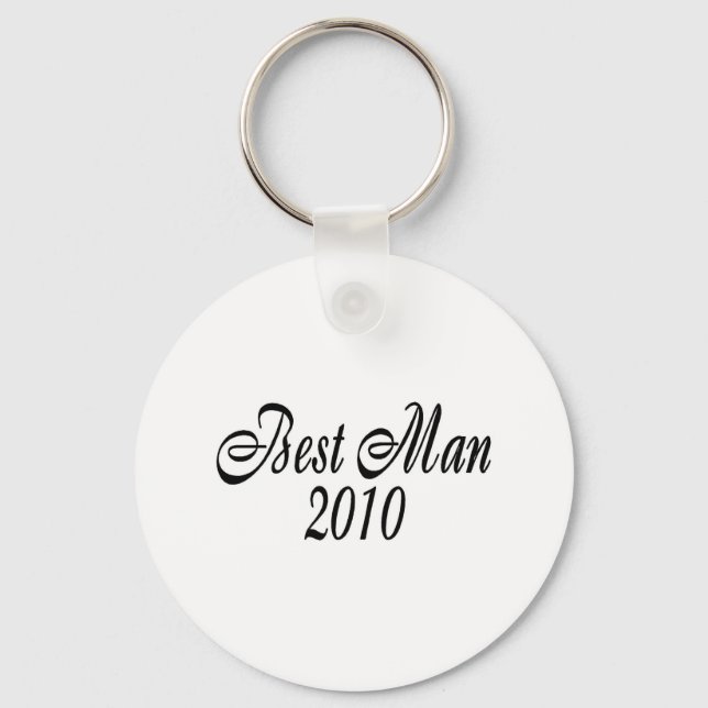 Best Man 2010 Key Ring (Front)