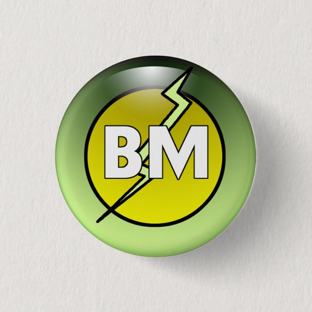 Best Man 3 Cm Round Badge (Front)