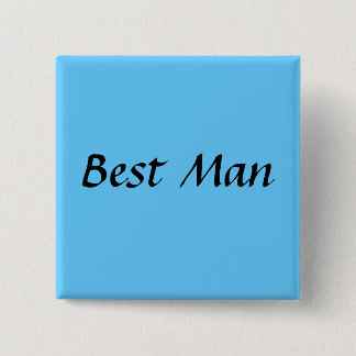 Best Man Button