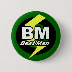 Best Man Button