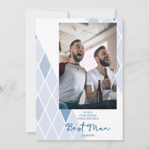 Best Man Elegant Abstract Photo Sophisticated