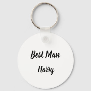 Best Man Gift Custom Name Gifts Wedding Key Ring