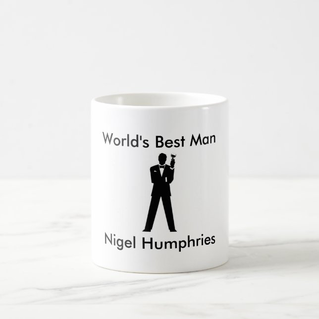 Best Man Gift Mug (Center)
