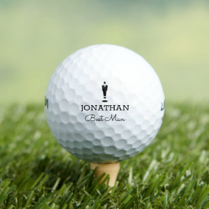 Best Man Gift Wedding Party Custom Personalised  Golf Balls