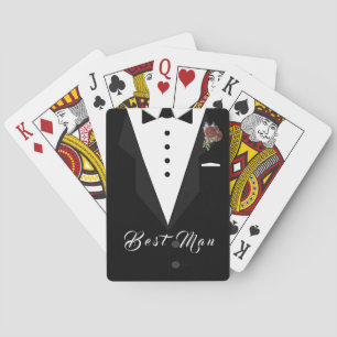 Best Man/Groomsman Classic Playing Cards Gift