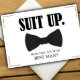 Best Man Groomsman Proposal Cards