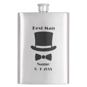 Best Man Groomsman's  Hip Flask
