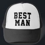 Best Man Hat<br><div class="desc">Perfect for a bachelor party or groomsman/best man gift!</div>