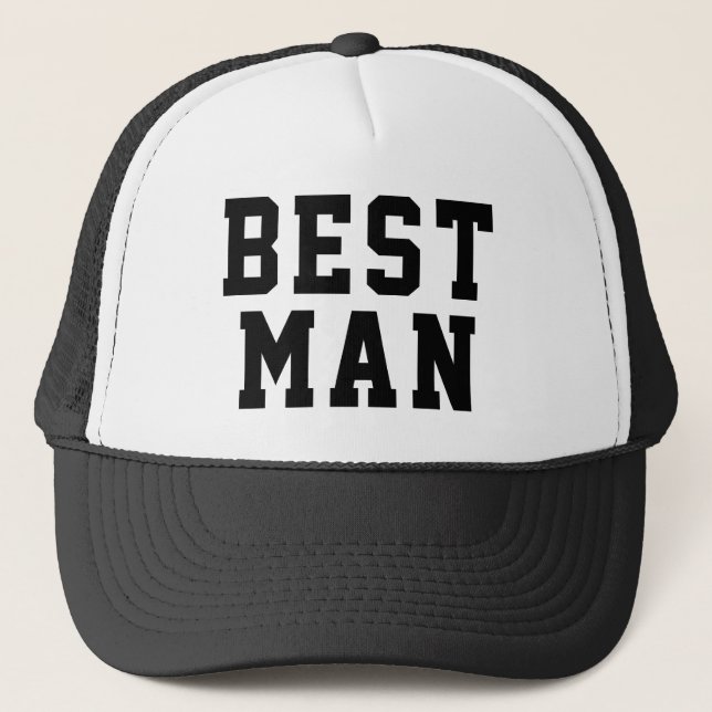 Best Man Hat (Front)