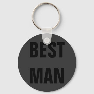 Best Man Key Ring