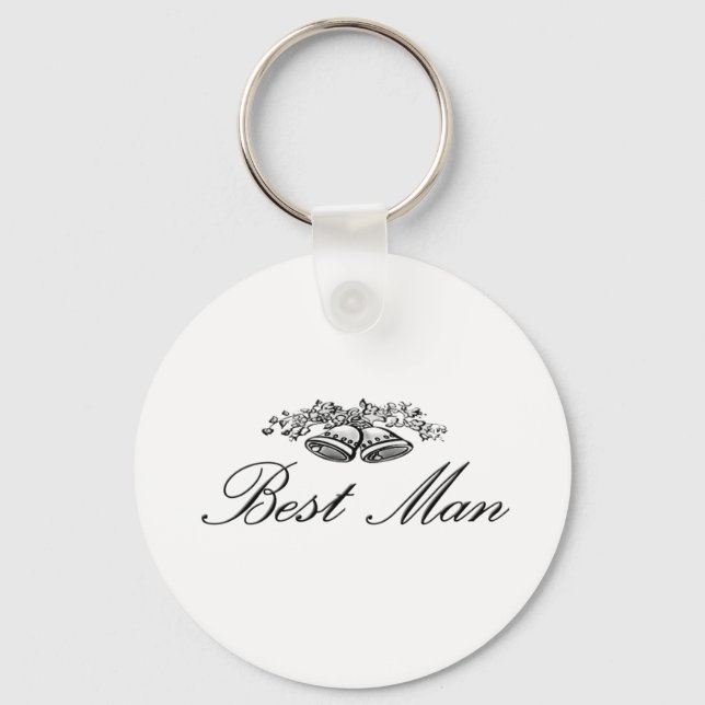 Best Man Keychain (Front)