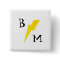 Best Man Lightning Bolt Pin