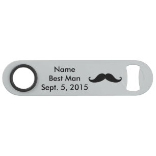 Best Man Moustache Hat and Suit Speed Bottle Opene