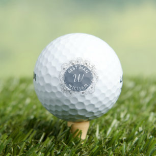 Best Man Personalised Golf Balls