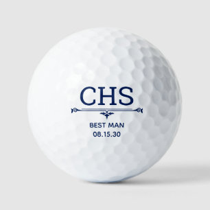 Best Man Personalised Golf Balls
