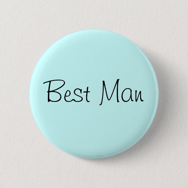 Best Man Pin (Front)
