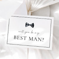 Best Man Proposal Card