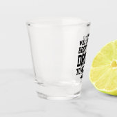 Best Man Proposal Drink to Accept Funny Classic Shot Glass (Left)