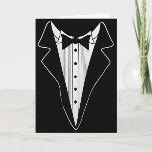 Best Man Request Tuxedo Card