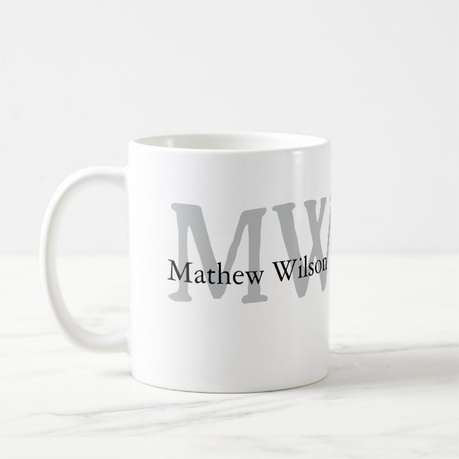 Best man son husband dad quotes add name text coffee mug (Left)