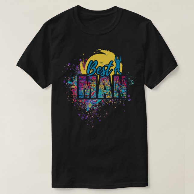 Best man T-Shirt (Design Front)