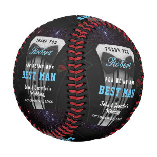 Best Man Thank You Baseball