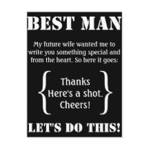 Best Man Thank You