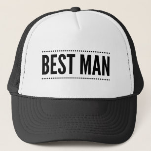 Best Man Trucker Hat