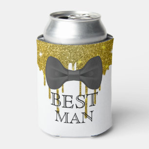 Best Man wedding Can Cooler