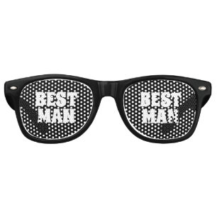 Best Man Wedding Gift Groomsman Party Favour Retro Sunglasses